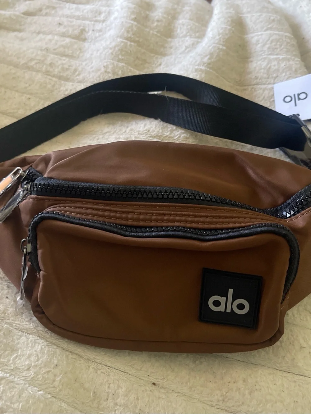 ALO Yoga Brown Belt Bag Fanny Pack